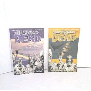 The Walking Dead Image Graphic Novel Lot Volumes 3 & 4 Paperback Zombie Comics
